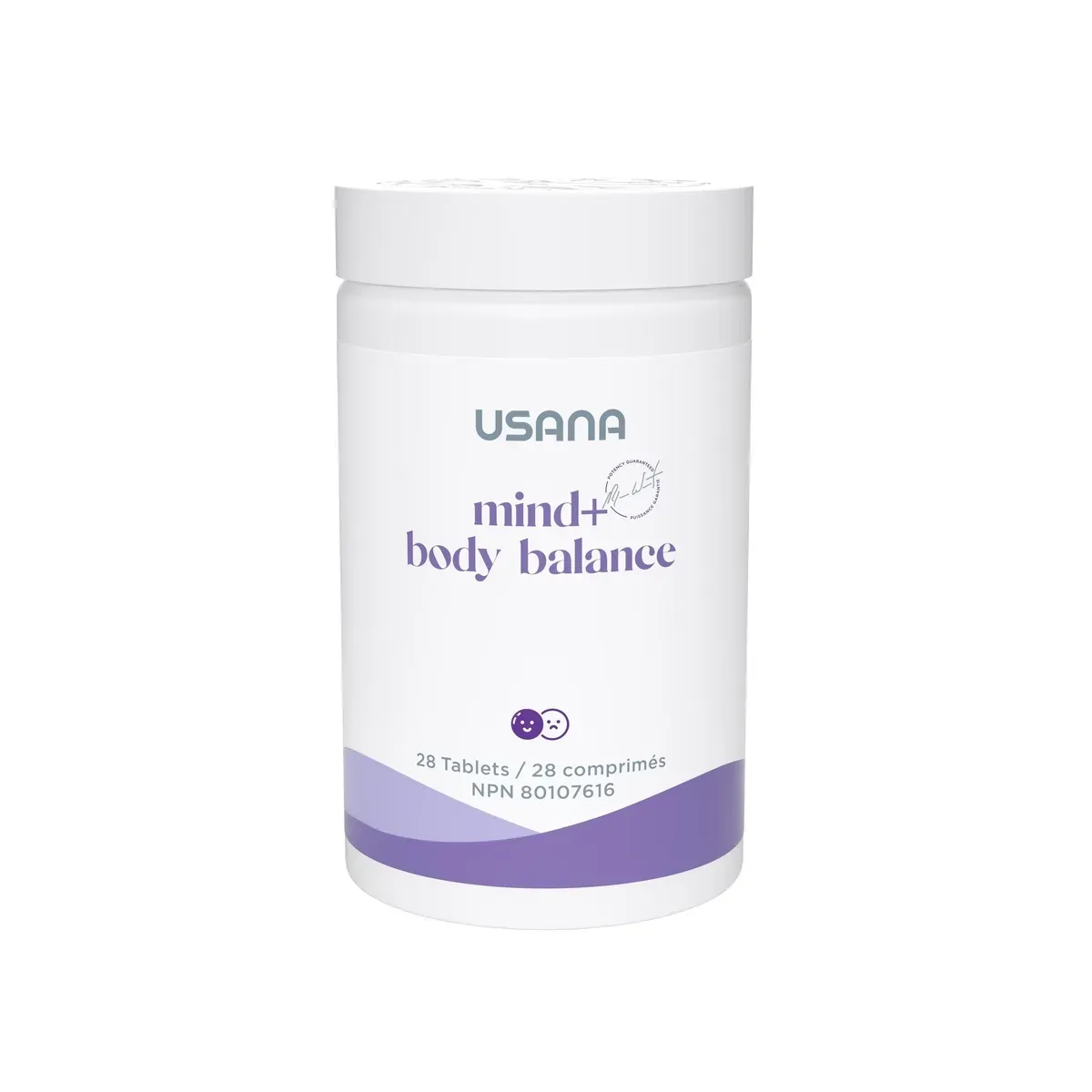 Conditionnement officiel de Mind+Body Balance.