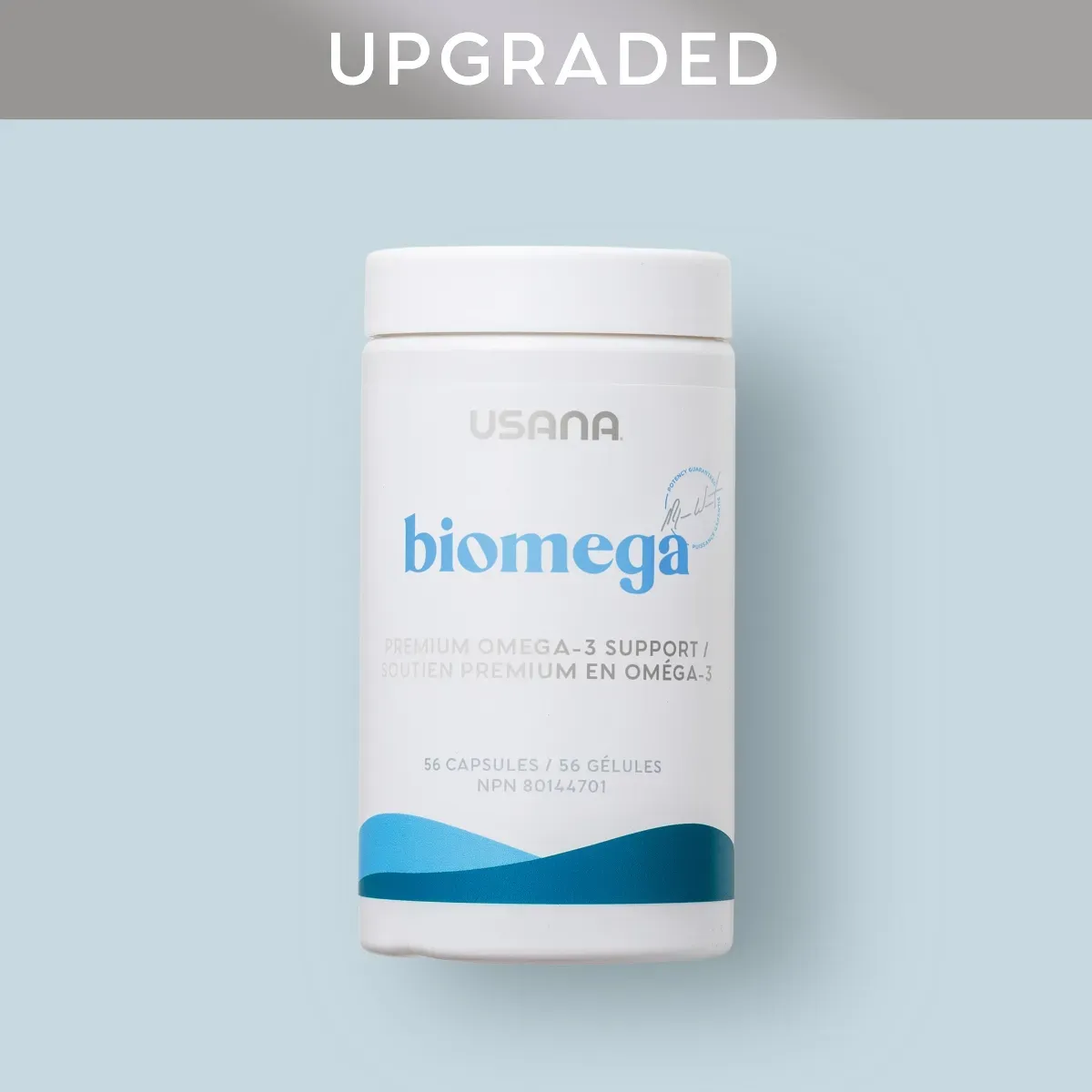 Conditionnement officiel de BiOmega.