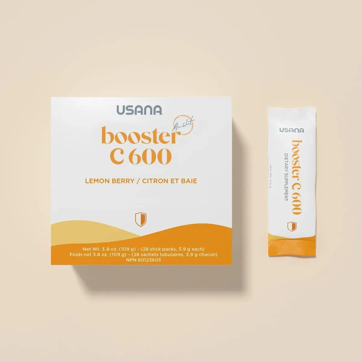 Conditionnement officiel de Booster C 600.