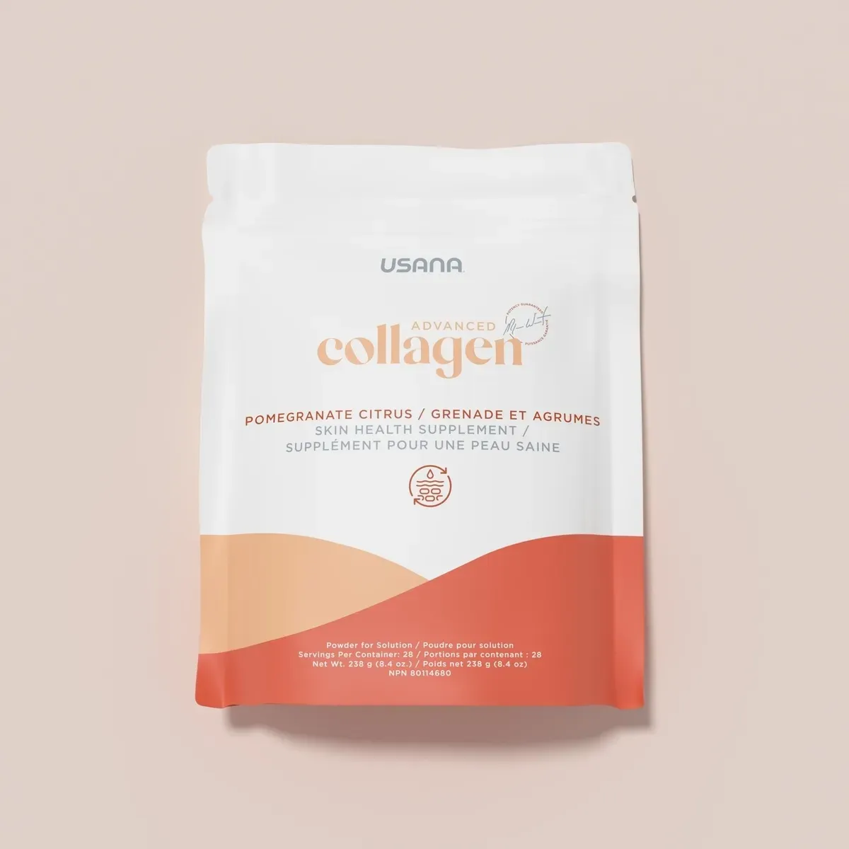 Conditionnement officiel de Advanced Collagen.