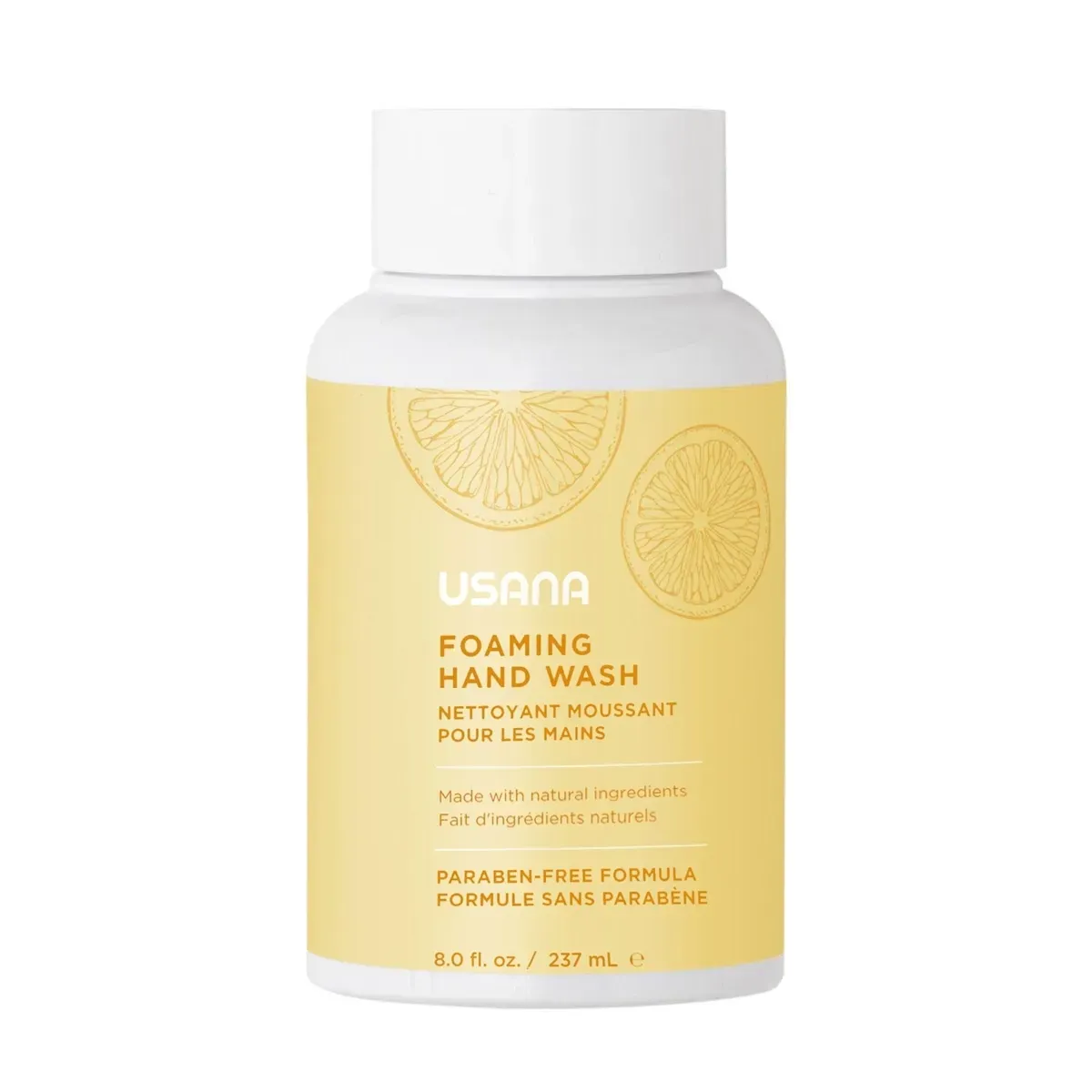 Conditionnement officiel de Nettoyant moussant pour les mains USANA (Sans pompe).