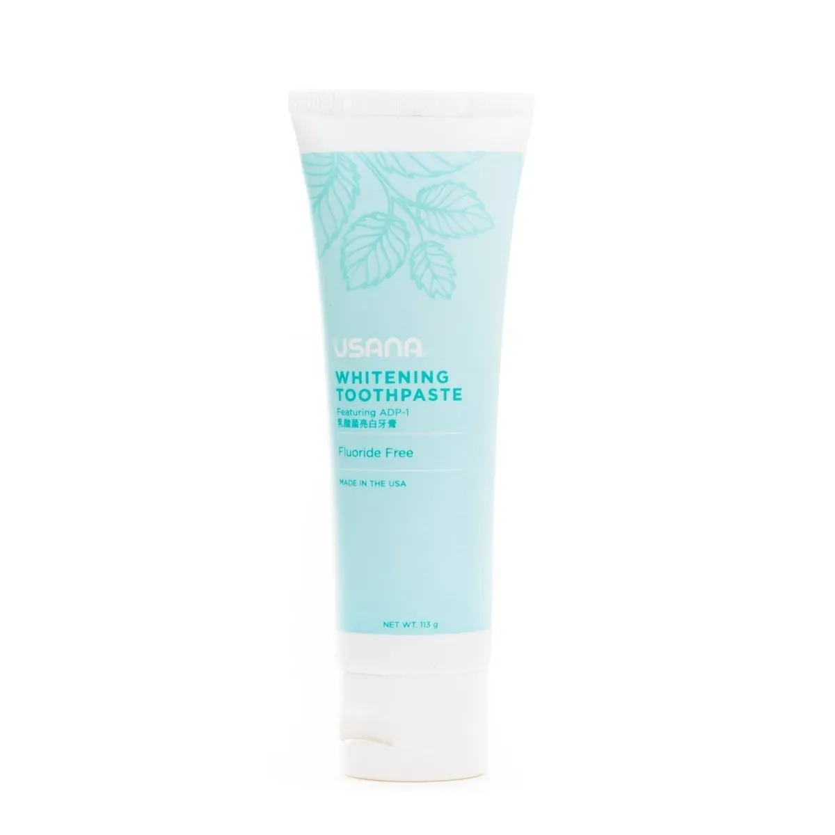 Conditionnement officiel de Dentifrice Blanchissant d'USANA MD avec ADP-1.